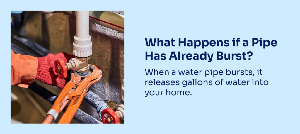 plumber using a wrench on pipe