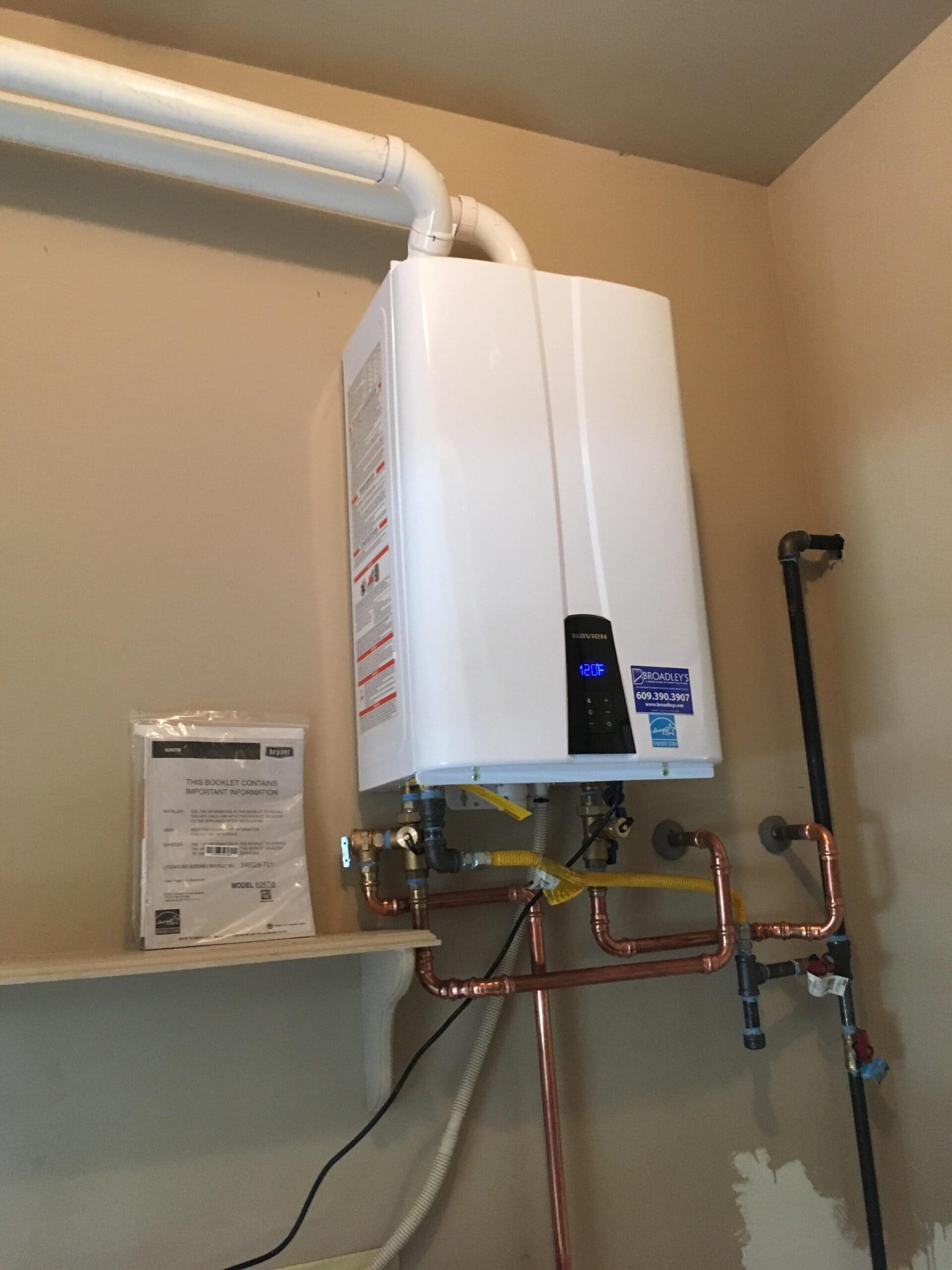 Tankless Water Heater Installation In Upper Township, NJ