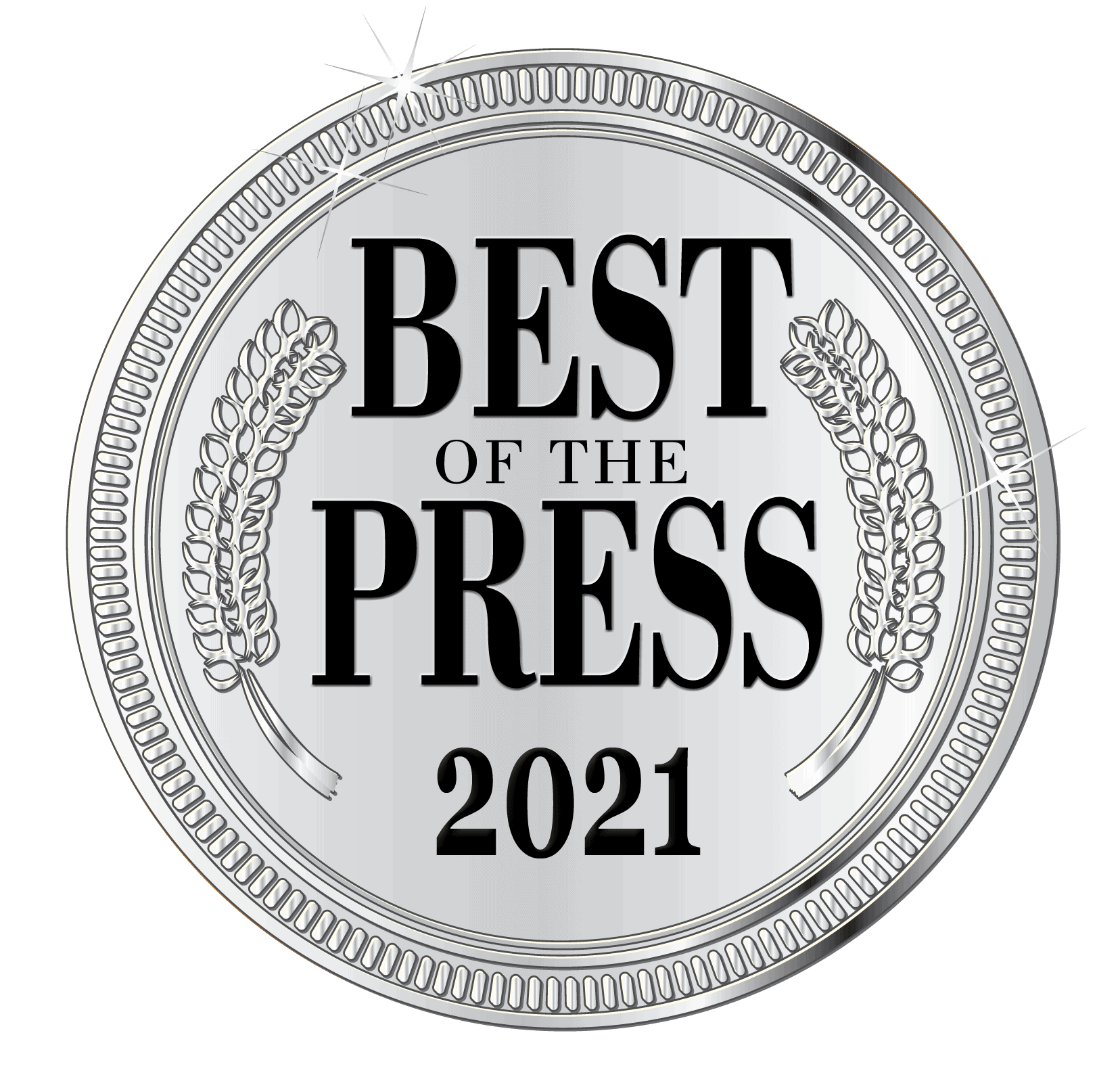 Best of the Press 2021 Logo silver - Best HVAC