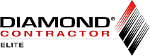 Diamond contractor logo.