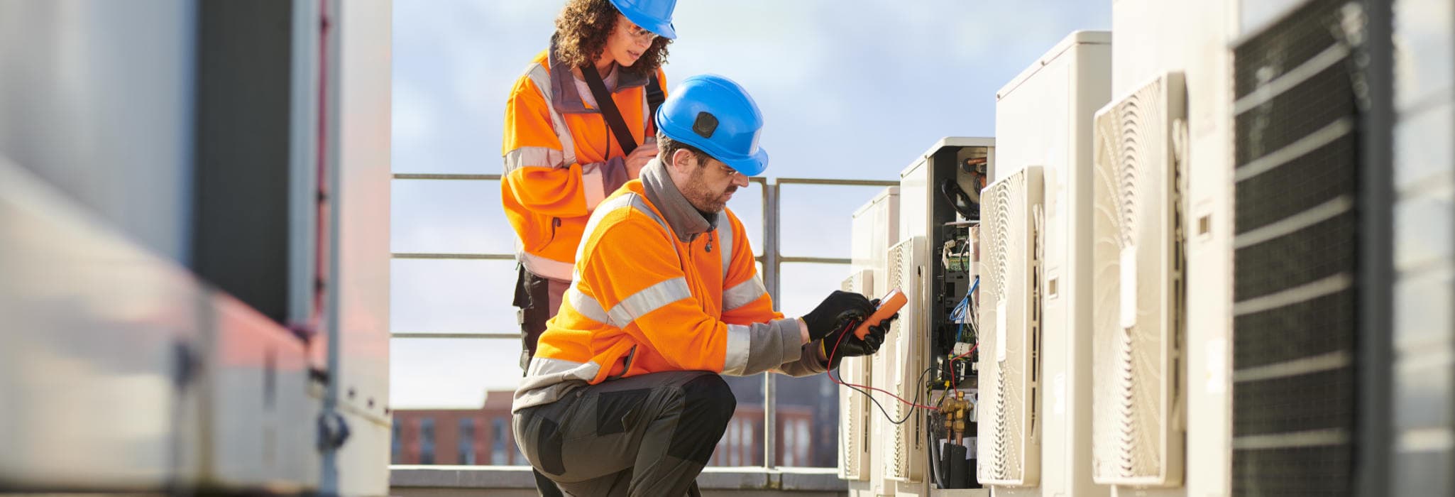 rooftop air con installation