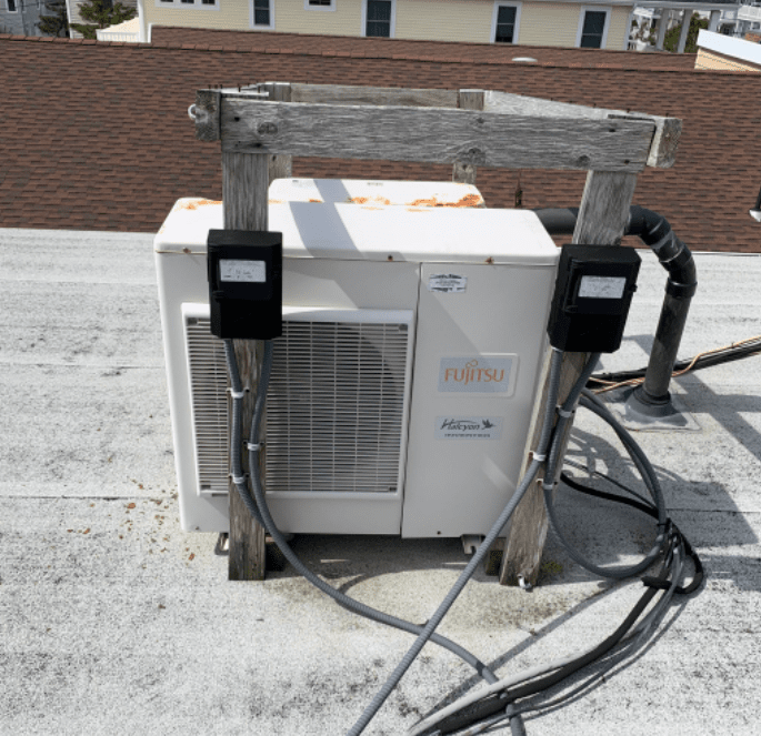 Rooftop Mitsubishi Mini Split Installation In Ocean City, NJ