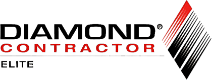 Diamond contractor logo.