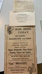 grand opening today newspaper clipping